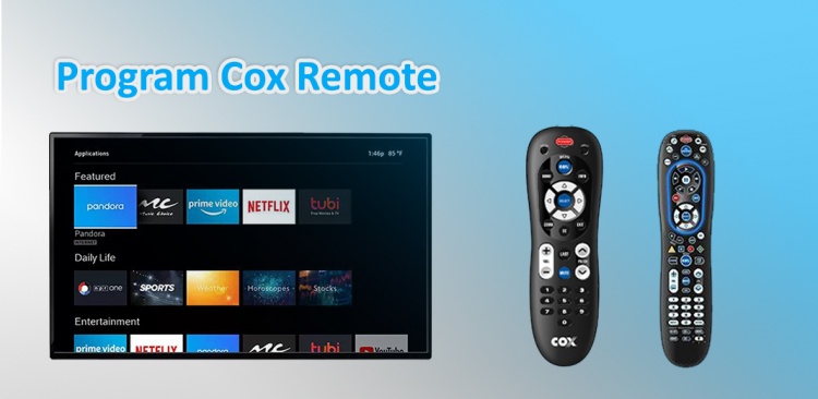 program cox remote to tv