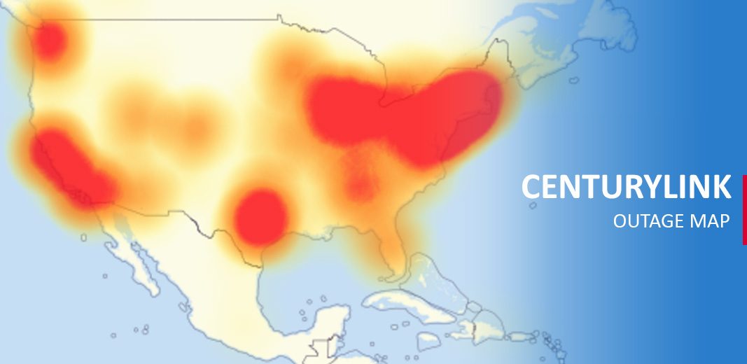 CenturyLink Outage Map - Is the Service Down? | VisiOneClick