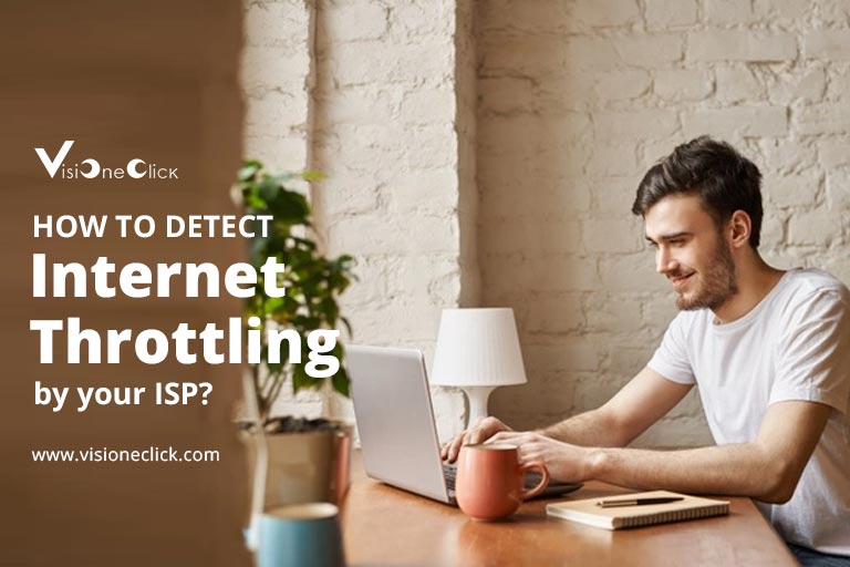 how to detect internet throttling ISP