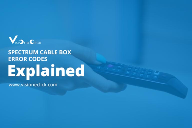 spectrum cable box error codes explained