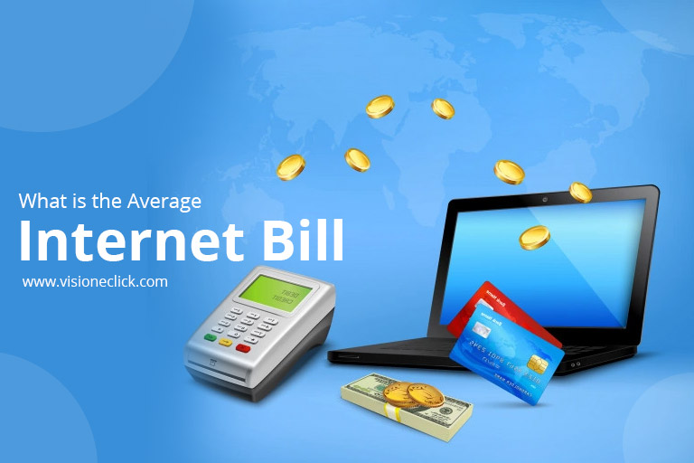 what is the average internet bill