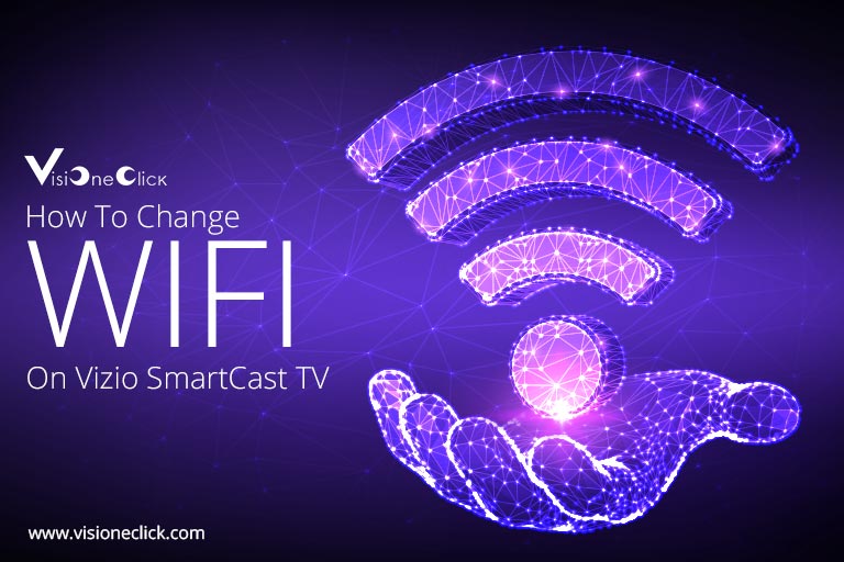 how to change wi-fi on vizio smartcast tv