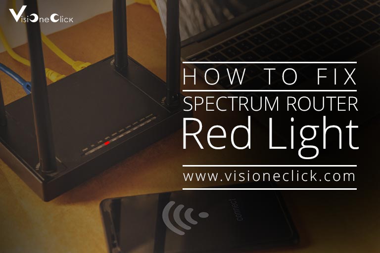 how to fix spectrum router red light