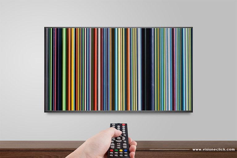 how to fix vertical lines on a tv screen