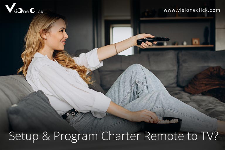 how to setup & program charter remote to tv