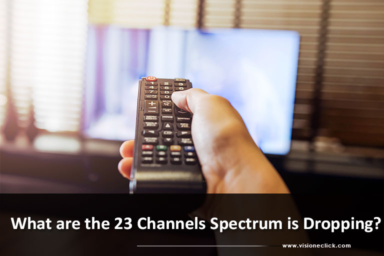 what are the 23 channels spectrum is dropping