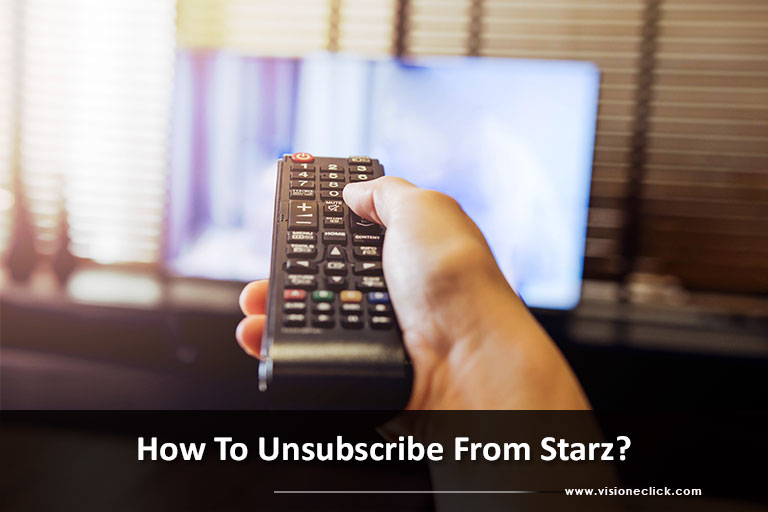 how to unsubscribe from starz