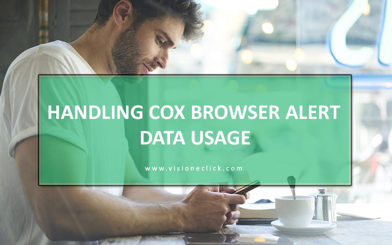 how to handle cox browser alert data usage